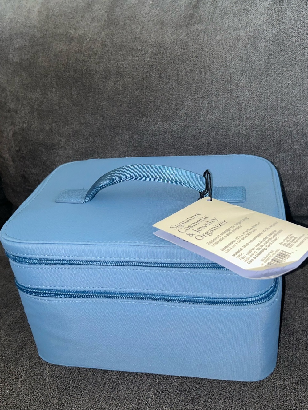 Travel Cosmetic Case & Jewelry Organizer
